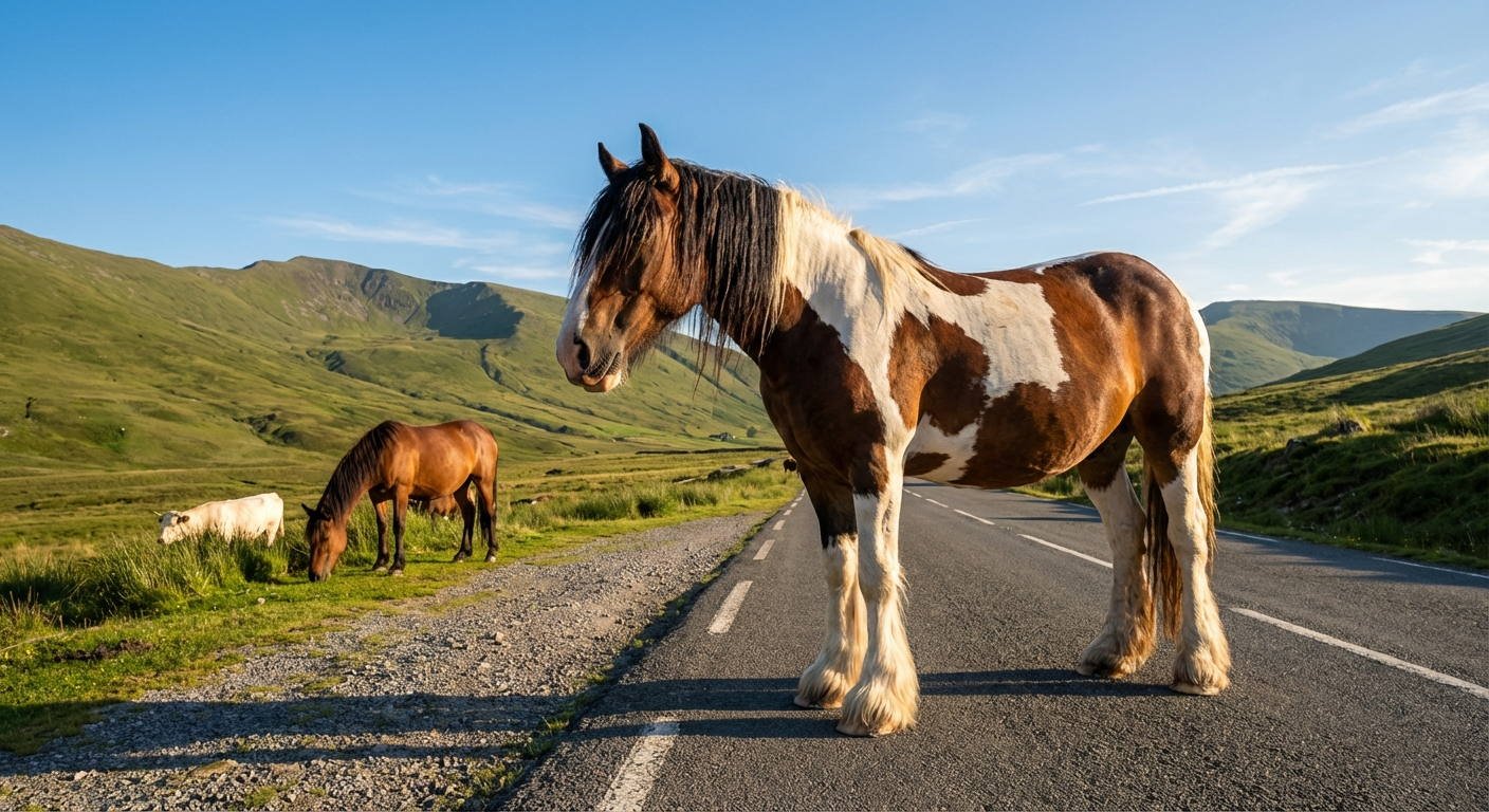 ¿Se debe otorgar prioridad de paso a los animales frente a los conductores cuando estos circulan por una cañada debidamente señalizada?