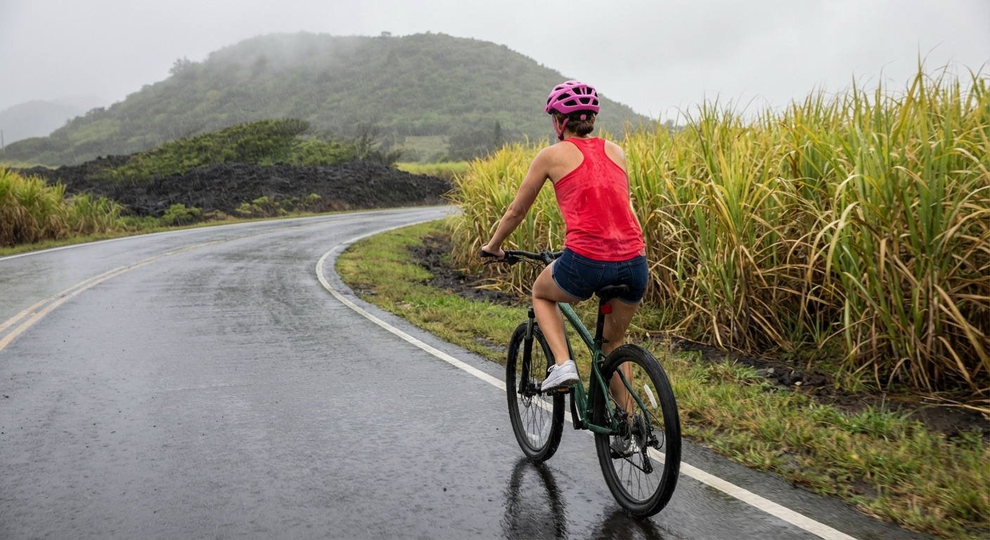 Cuando llueve o hay viento, ¿por qué hay que tener más precaución con los ciclistas?