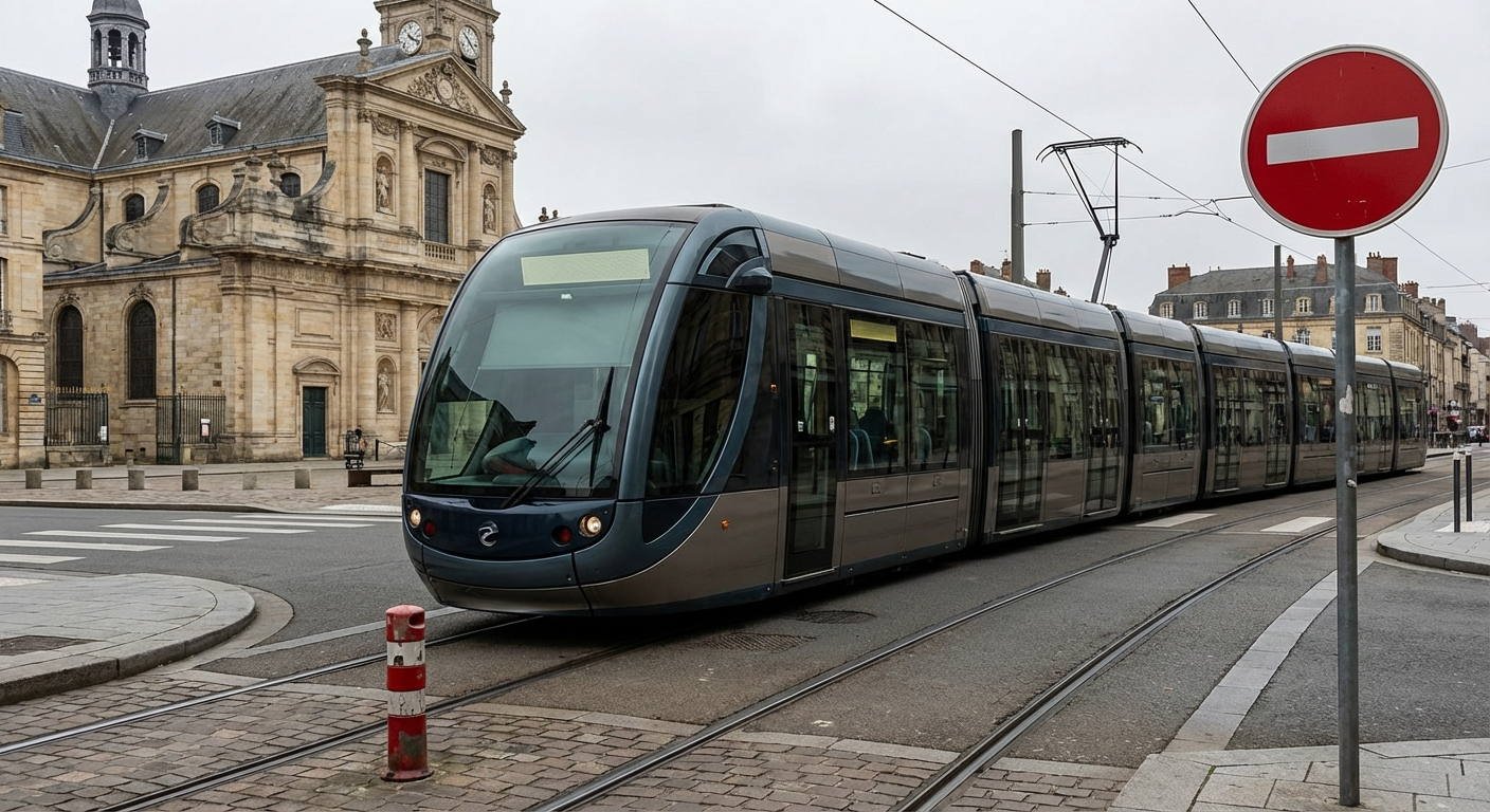 Al llegar a una intersección en la que no existe señalización que regule la preferencia, ¿tiene el conductor de un turismo la obligación de ceder el paso a un tranvía?
