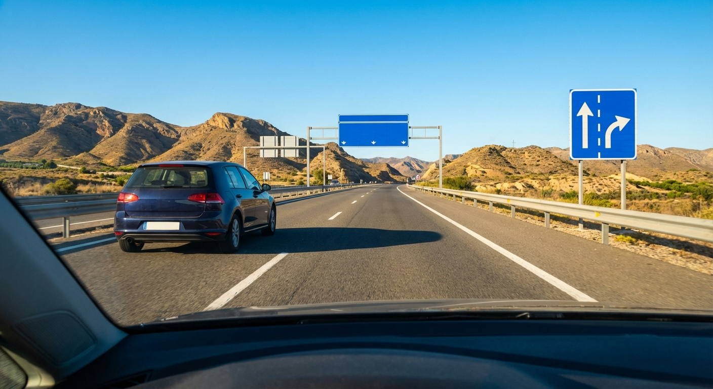¿Para qué situación concreta está autorizado el uso del arcén en una autovía?