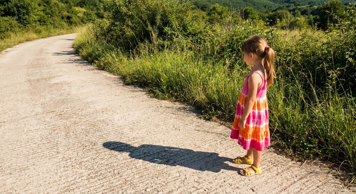 Ante la presencia de una niña en las proximidades de la calzada, ¿cuál es la conducta correcta que debe adoptar el conductor al volante?