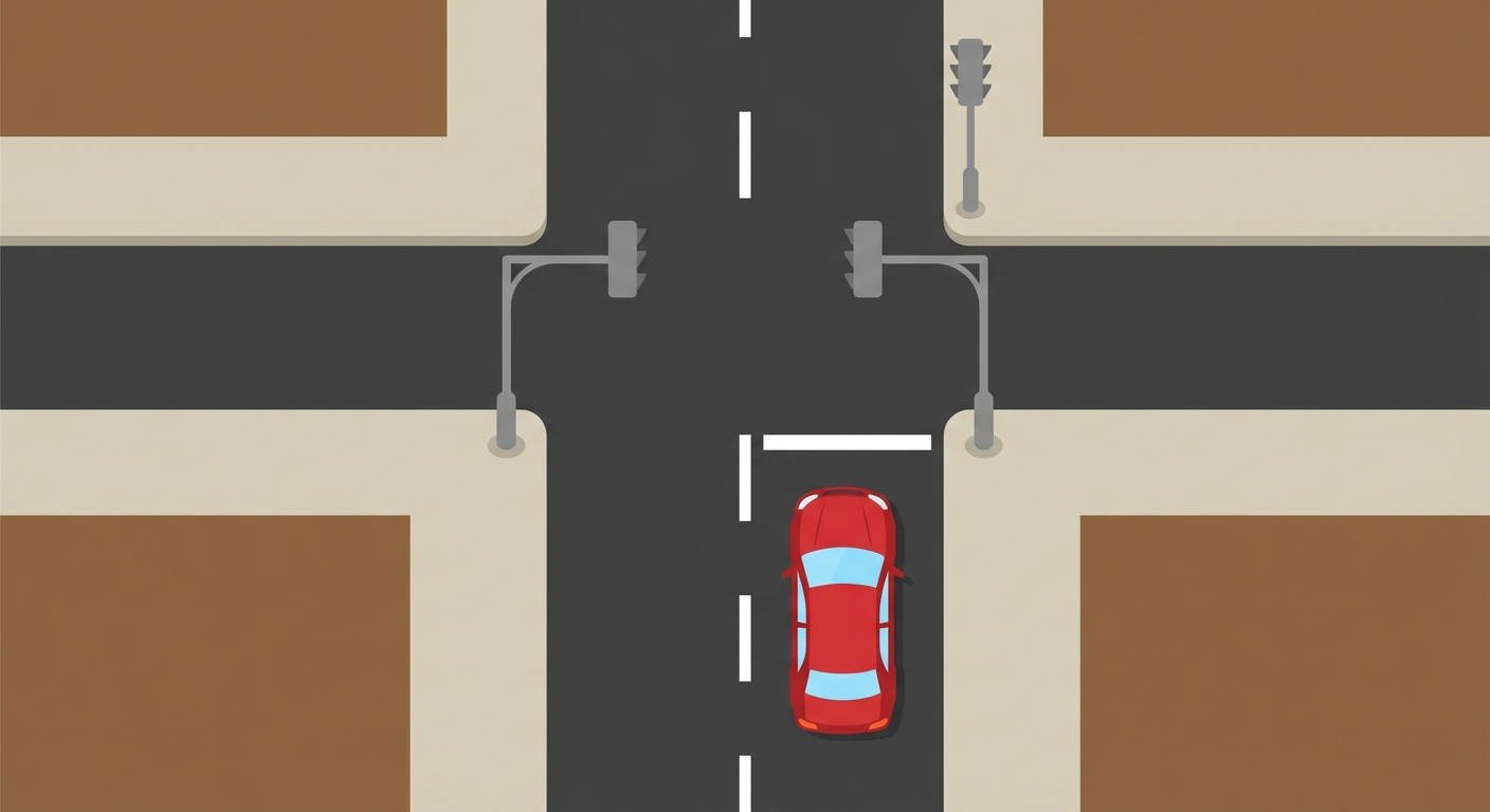 Ante la presencia de semáforos con indicaciones distintas situados a ambos lados de la vía, ¿cuál de ellos debe obedecer el conductor que pretenda continuar su marcha de frente?