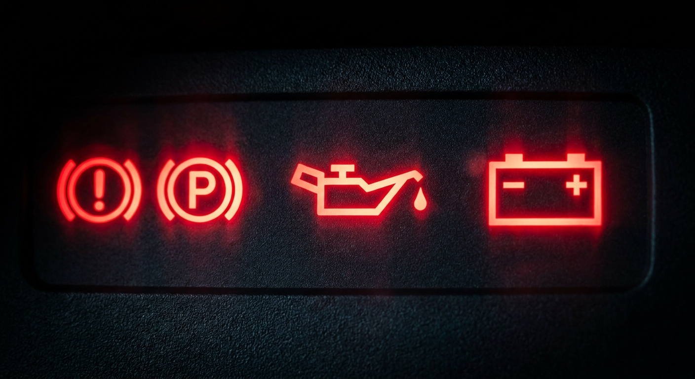Cuando el motor se encuentra en funcionamiento y el testigo del circuito de aceite permanece encendido, este aviso alerta de que...