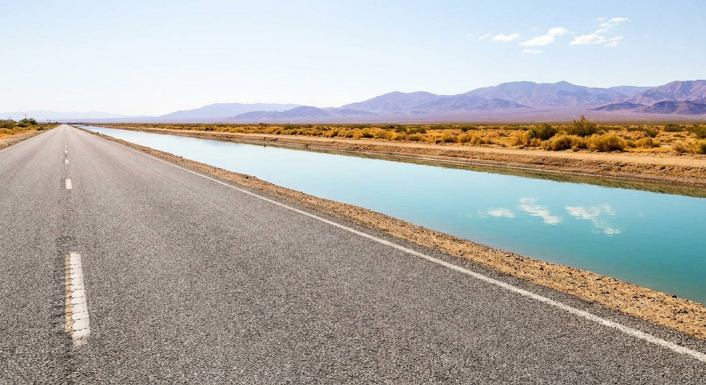En este tramo de carretera, ¿está permitido hacer un cambio de sentido?