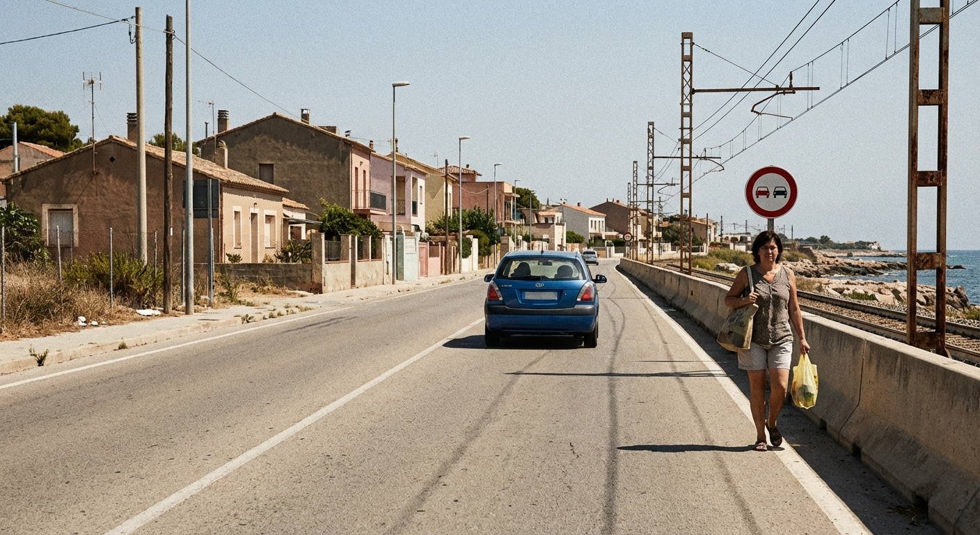 En aquellas vías donde no haya un espacio reservado para el tránsito de peatones o este no se encuentre en condiciones de uso, los peatones...