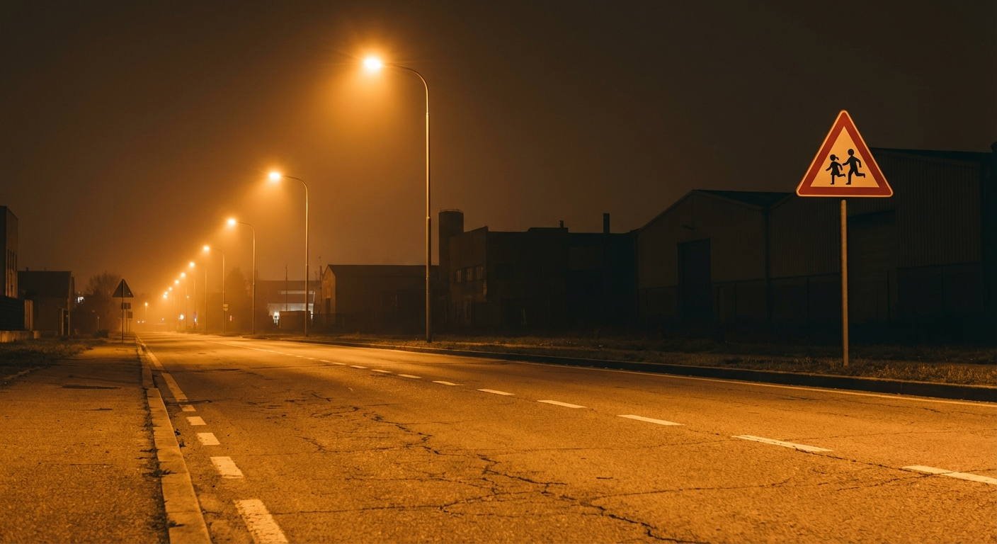 Al dejar estacionado su vehículo en una vía urbana que cuenta con una iluminación suficiente, ¿qué alumbrado es obligatorio mantener encendido?