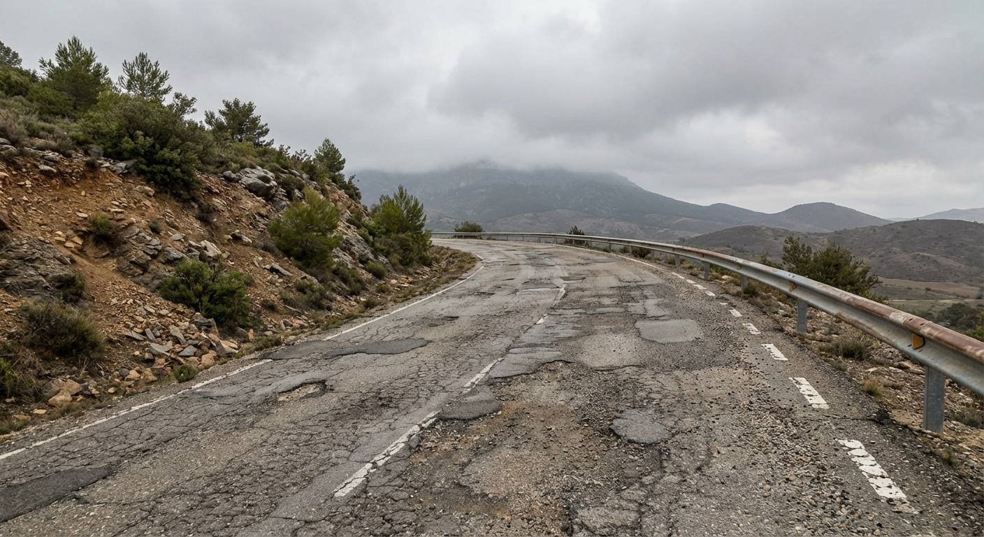 ¿De qué forma puede el conductor mitigar la medida en que el factor de riesgo relacionado con la vía llegue a influir en la seguridad vial?