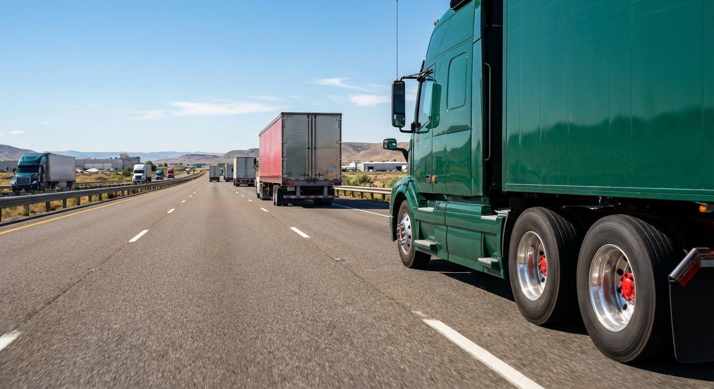 ¿Cuál es la distancia de seguridad obligatoria que debe mantener con el vehículo precedente al circular por una autovía con dos carriles para su sentido, si se encuentra al mando de un conjunto de vehículos cuya longitud total sobrepase los 10 metros?