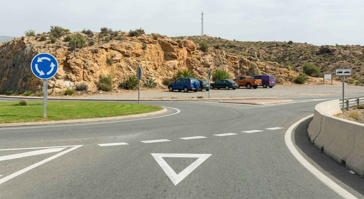 Como norma general, ¿qué conductores tienen la preferencia de paso en una intersección de tipo glorieta?