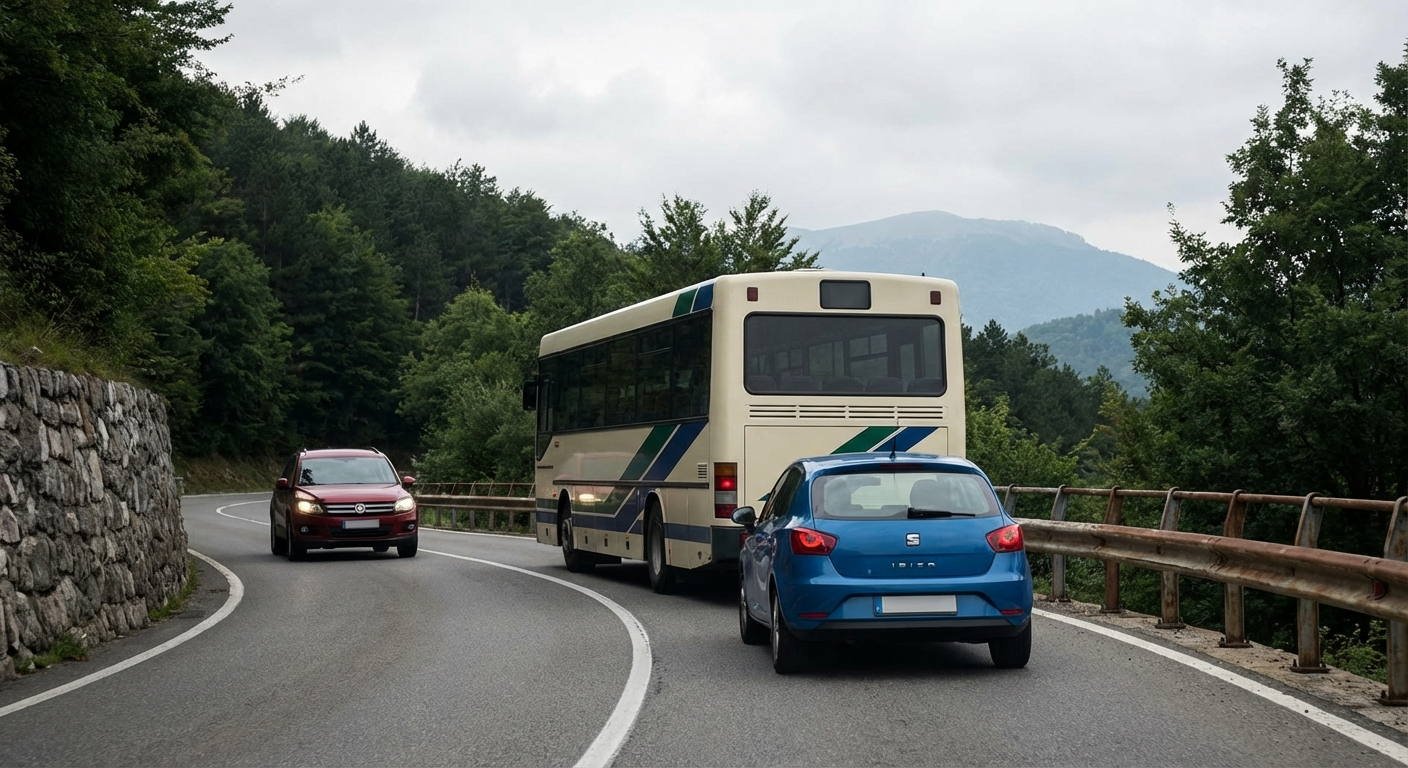 ¿Está permitido que el conductor de un autobús fume mientras realiza un servicio de transporte de menores?