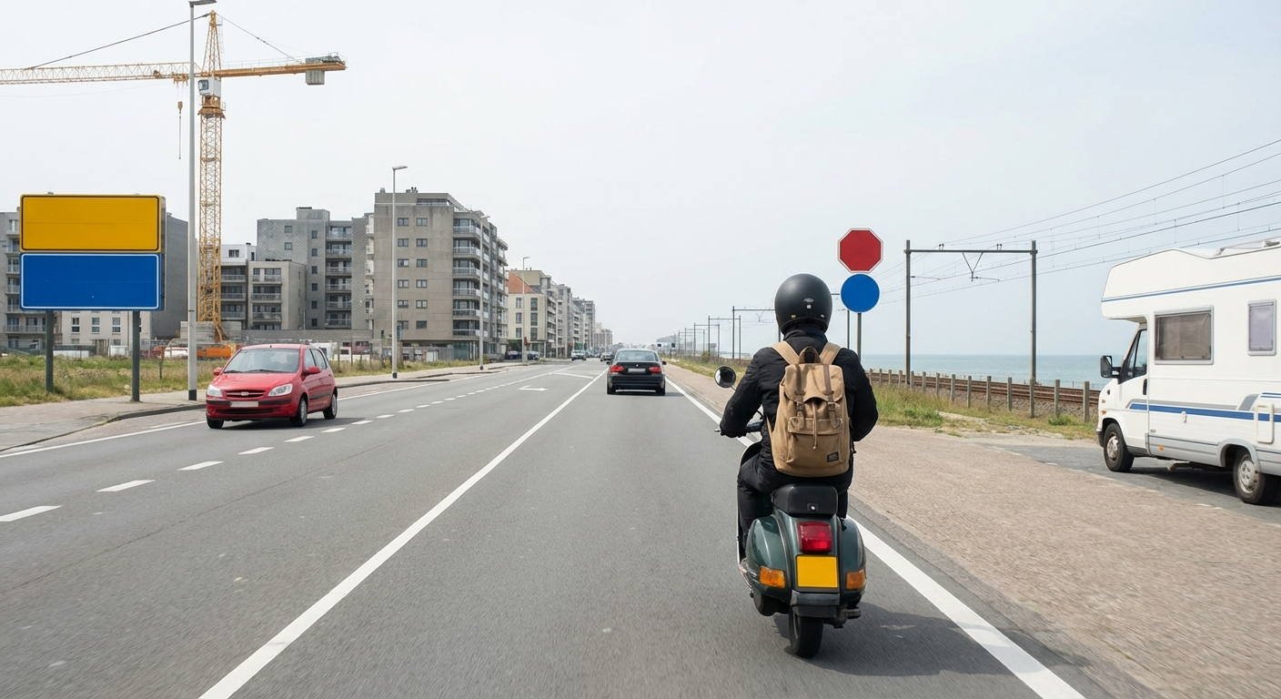¿A qué velocidad máxima le está permitido circular a un ciclomotor por las vías públicas?
