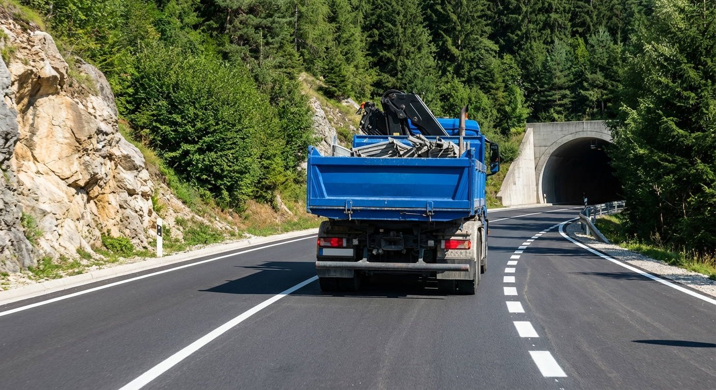 Si circulamos fuera de poblado por una carretera con un carril para cada sentido y arcén transitable de gran anchura, ¿está permitido adelantar a un vehículo utilizando el arcén en el caso de que la circulación en sentido contrario nos impida realizar la maniobra por la calzada?