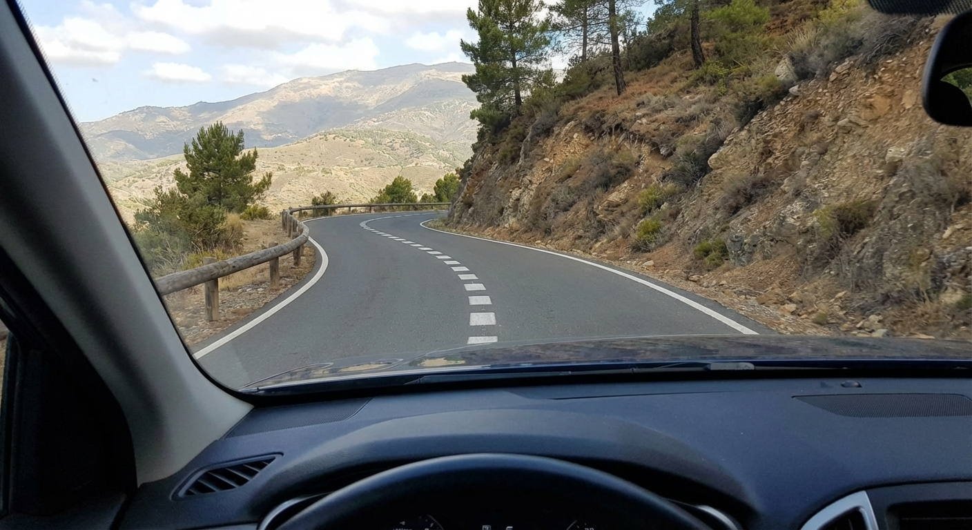 Cuando los intervalos entre los trazos de una línea longitudinal discontinua son notablemente más breves que los ordinarios, se está indicando...
