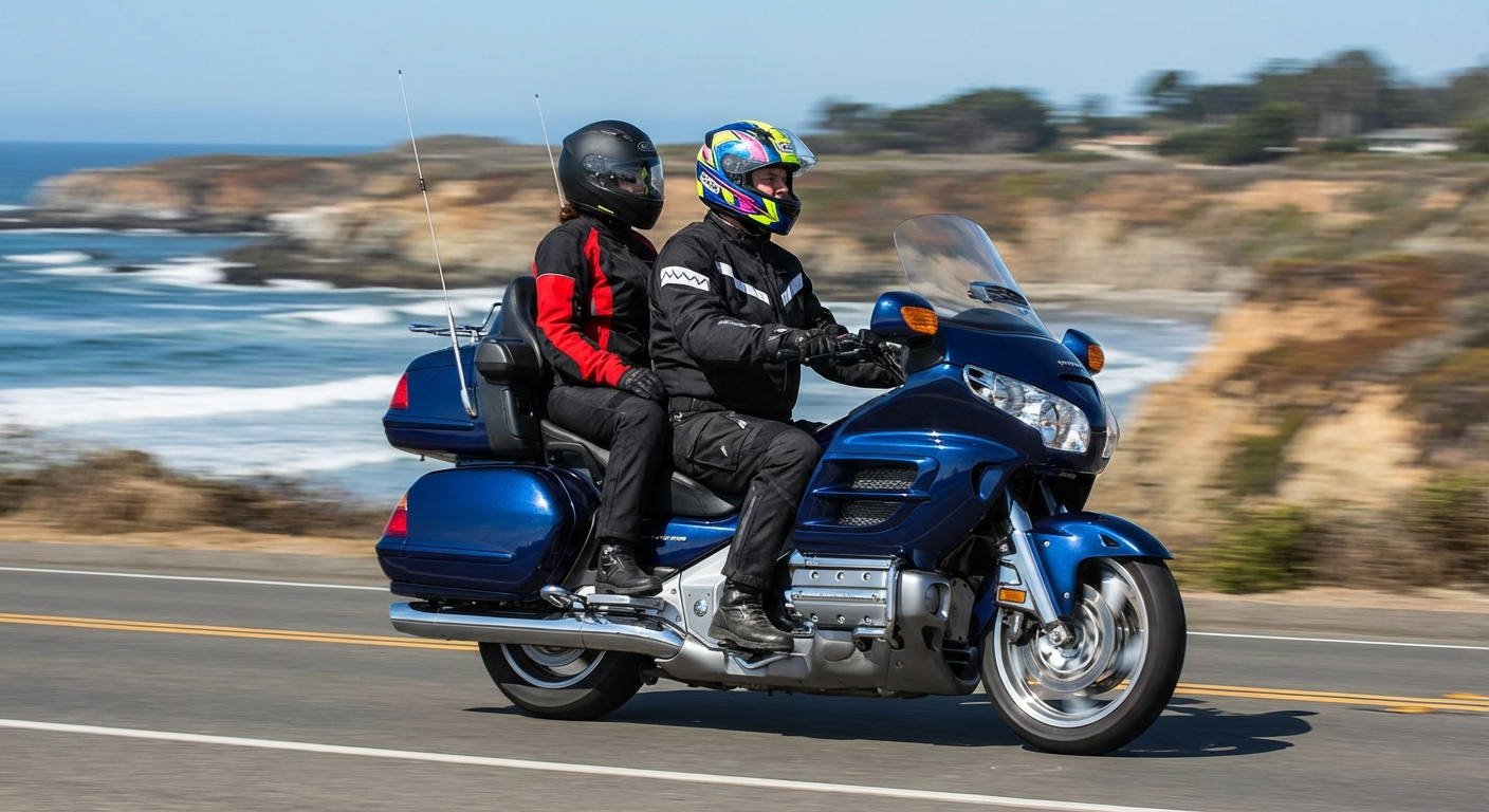 Al circular a velocidades elevadas con una motocicleta de gran masa y potencia, ¿qué riesgo se puede presentar?