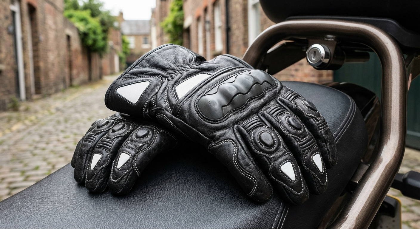 Al circular a los mandos de una motocicleta, ¿resulta recomendable el empleo de guantes de protección?