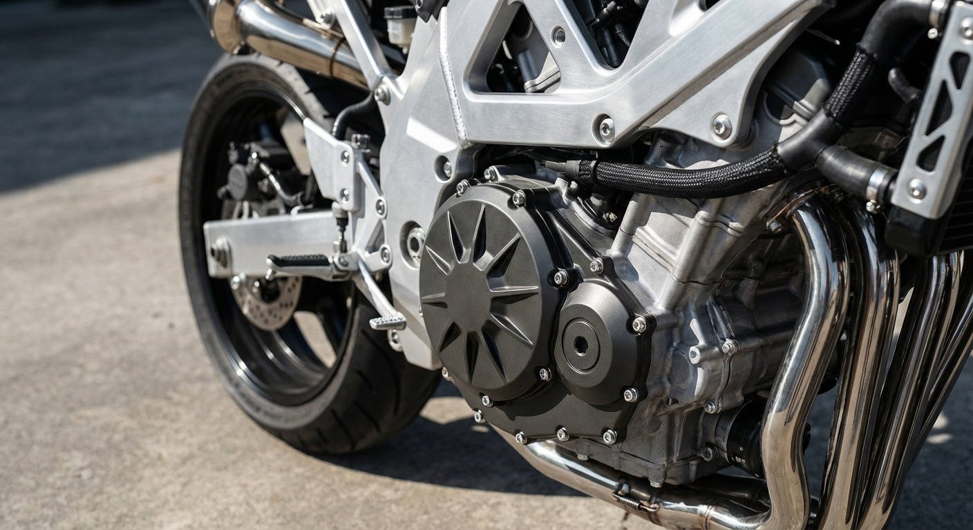 ¿Qué operaciones de mantenimiento se deben llevar a cabo en el carburador del motor de una motocicleta?
