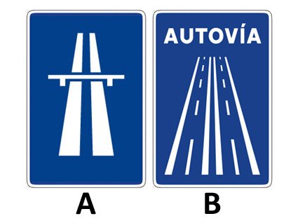 ¿Por cuál de estas vías podrá circular con su ciclomotor?