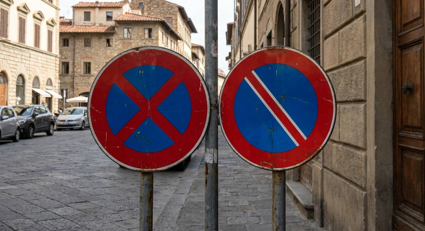 ¿En qué margen de la calzada se prohíbe efectuar una parada si se encuentra instalada...?