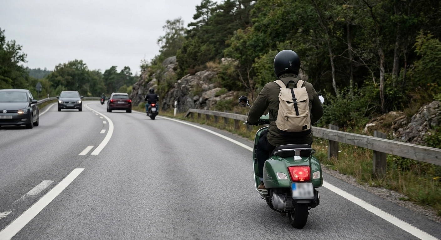 Si circula al volante de un autobús por una vía fuera de poblado y se dispone a adelantar a una motocicleta, ¿qué separación lateral mínima de seguridad debe mantener obligatoriamente para realizar la maniobra?