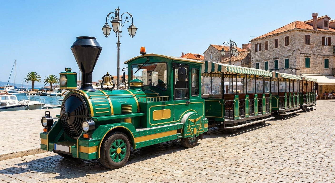 ¿Qué permiso de conducción es necesario poseer para circular con un tren turístico, considerado un vehículo especial formado por un tractor y sus remolques, que cuenta con una capacidad para 20 personas?