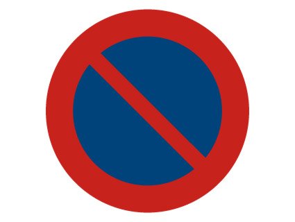 Conduce un conjunto de vehículos. ¿Puede efectuar una parada en el lado de la calzada donde esté situada esta señal?
