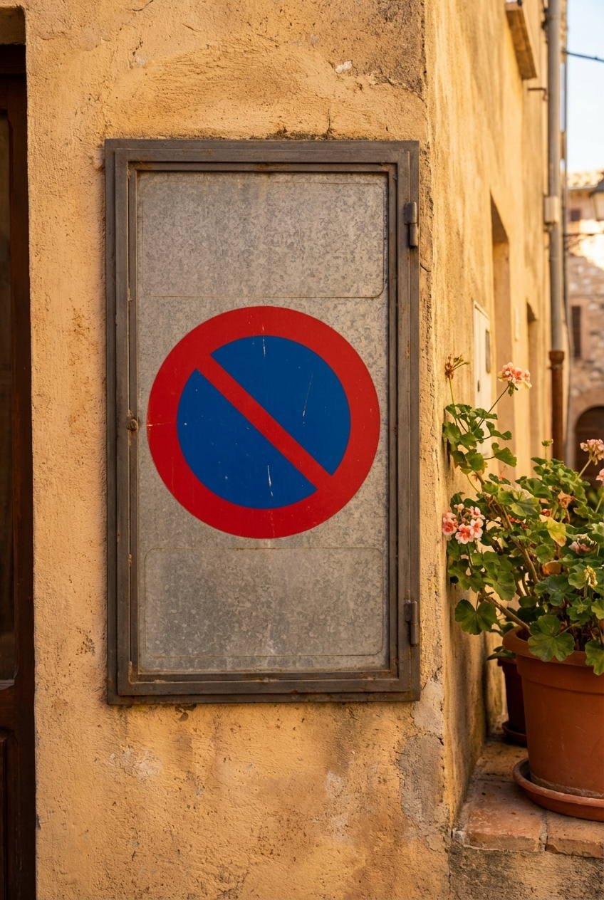 En una entrada de garaje, ¿está permitido estacionar el vehículo?