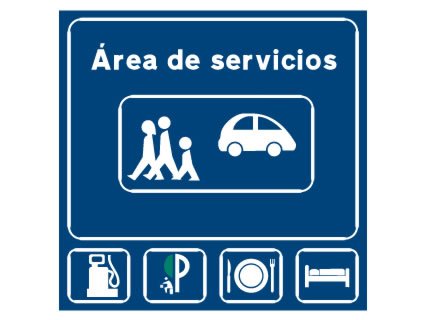 La señal indica...