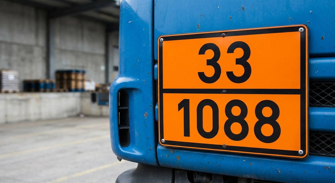 ¿Qué información nos transmite este panel cuando se encuentra instalado en la parte posterior de un vehículo de transporte?
