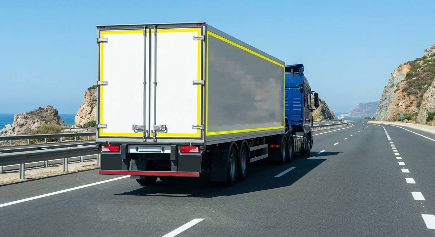 ¿Cómo se denomina el marcado de contorno reflectante que se sitúa en los laterales y en la parte trasera de los vehículos pesados y de gran longitud para facilitar su visibilidad?